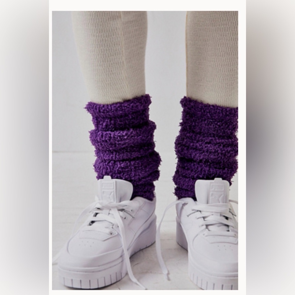 Fp movement fuzzy leg warmers